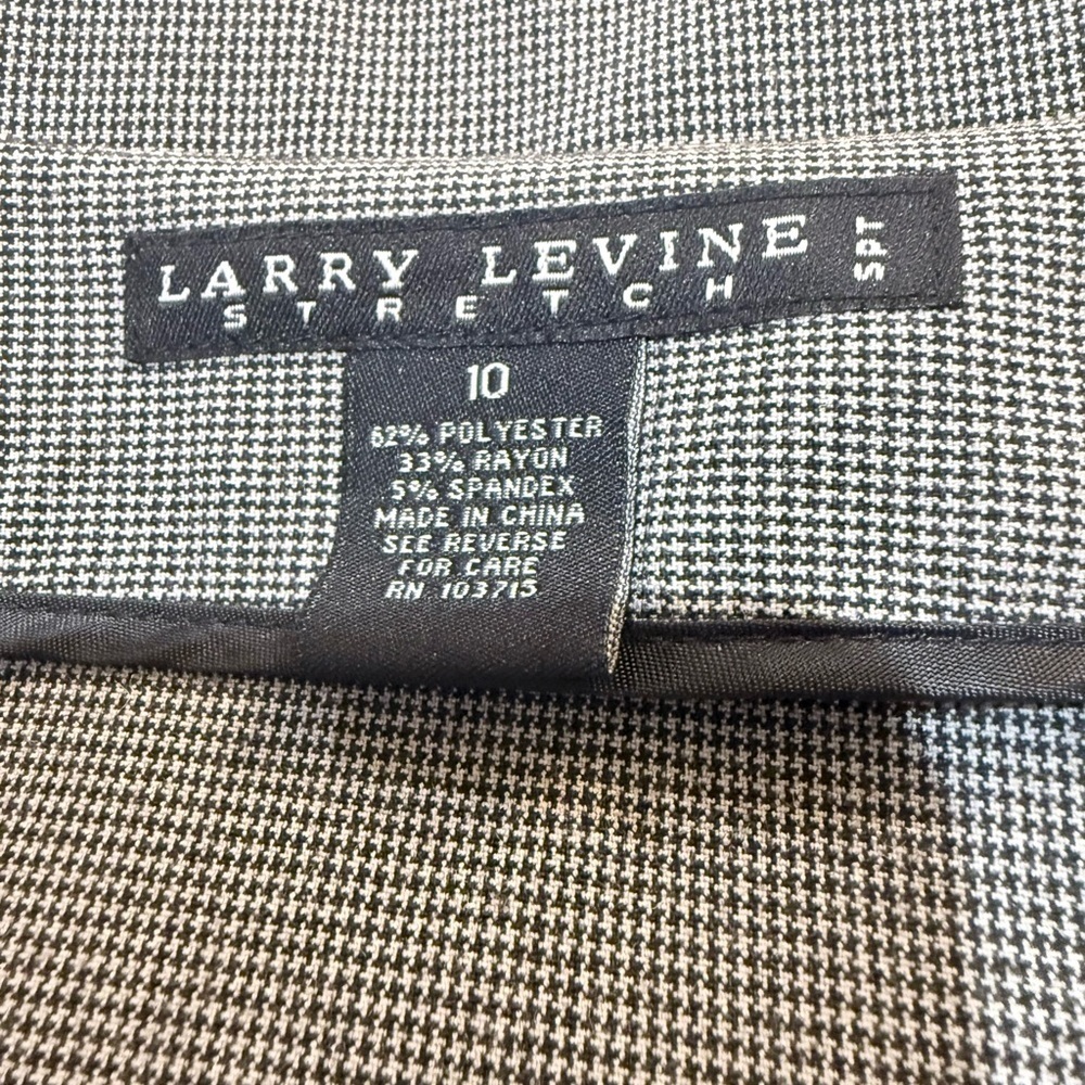 Larry Levine Gray Pleated Skirt Size 10 NWT - Picture 5 of 5